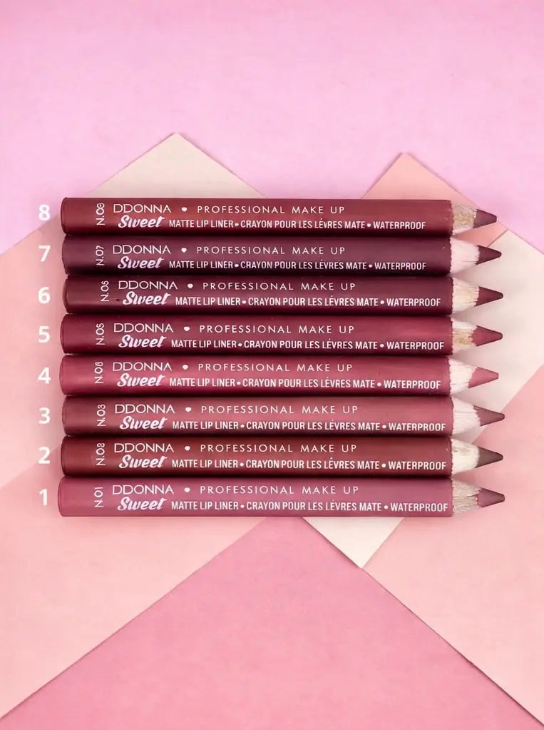 Crayon à lèvre Mat & Waterproof Ammera Beauty