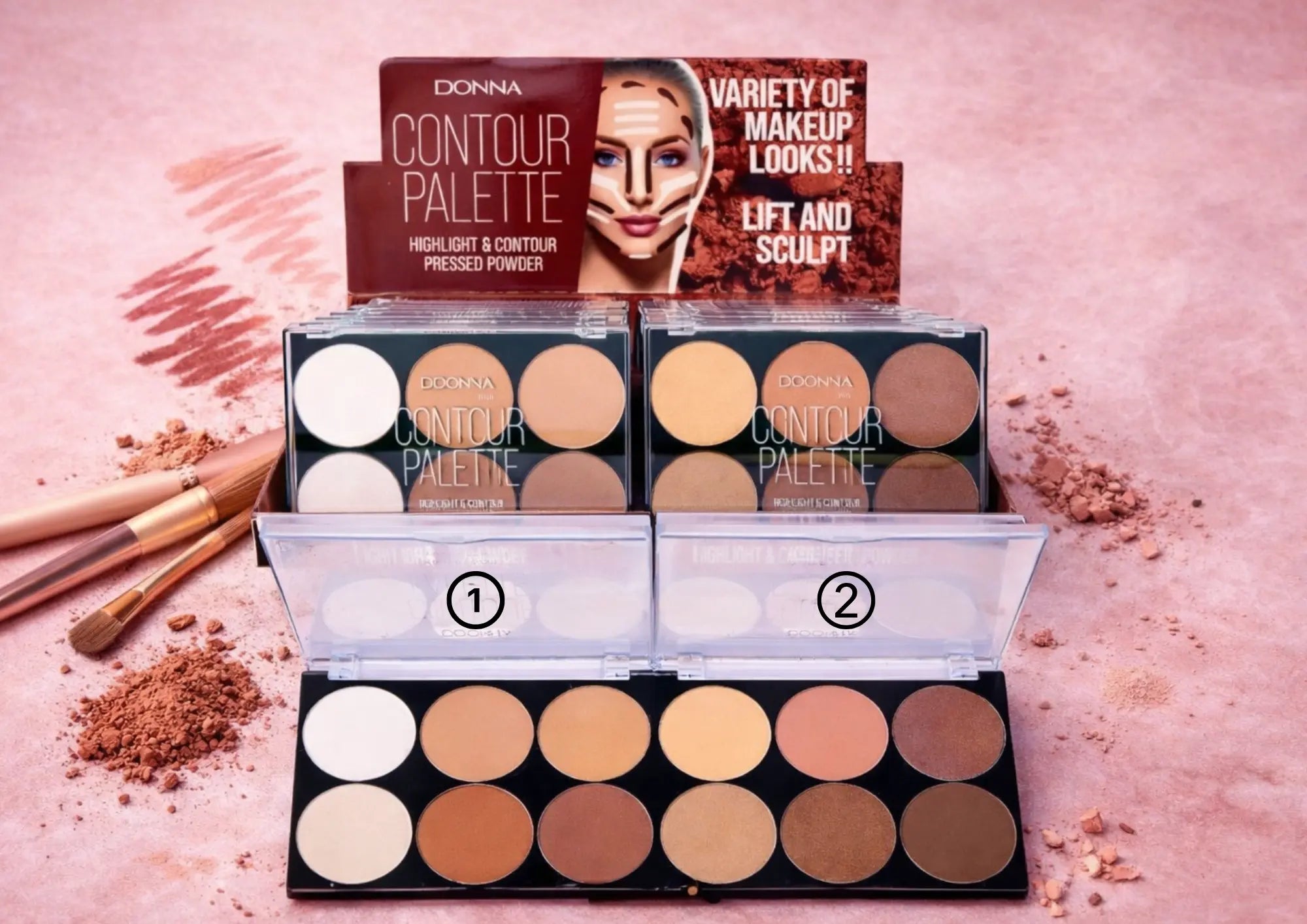 Palette Contouring Ammera Beauty